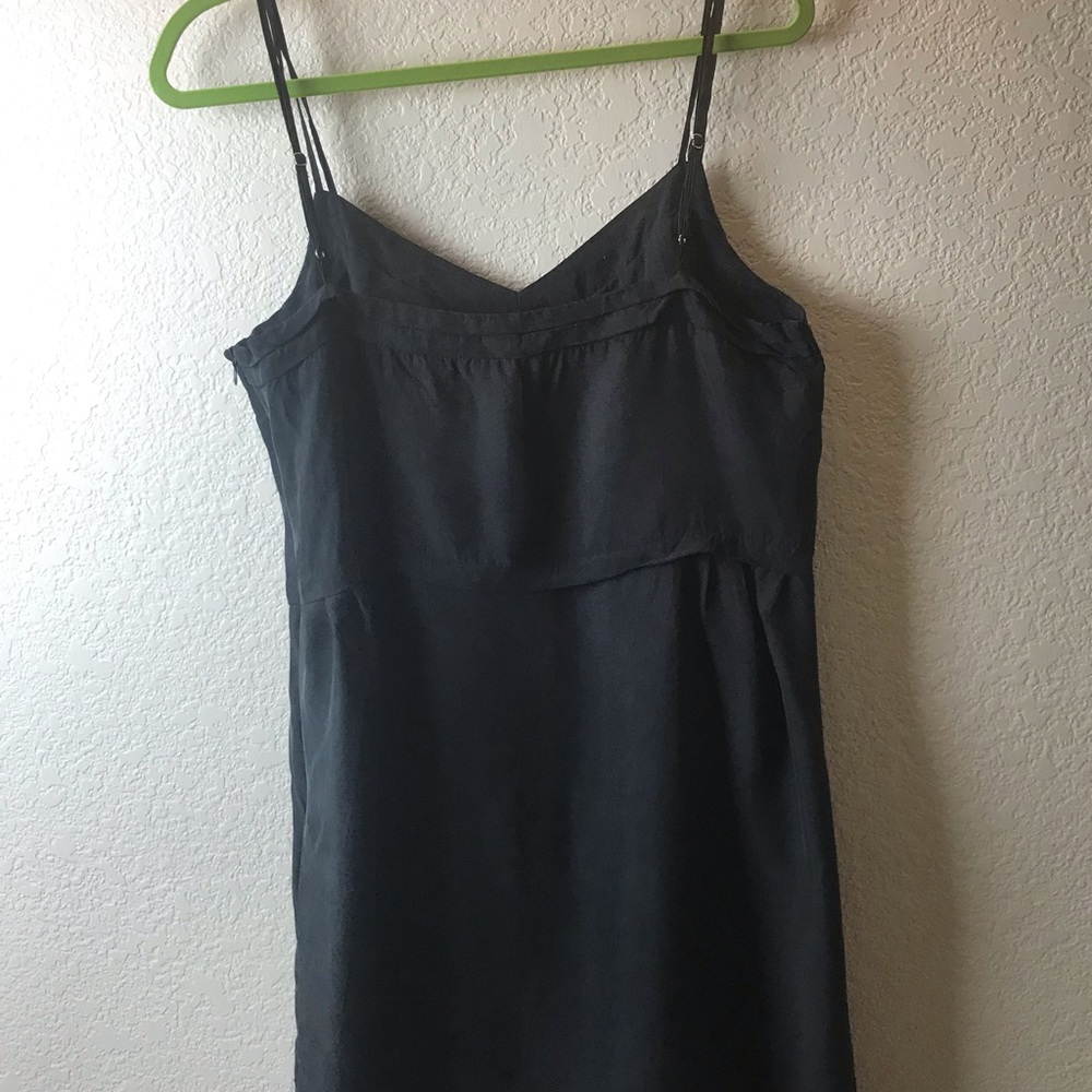 Dark grey summer dress. Above knee. Size L